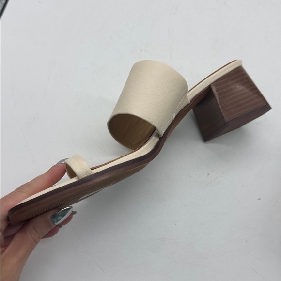 Madewell The Kaitlin Sandal Ecru Size 9 - Picture 12 of 16